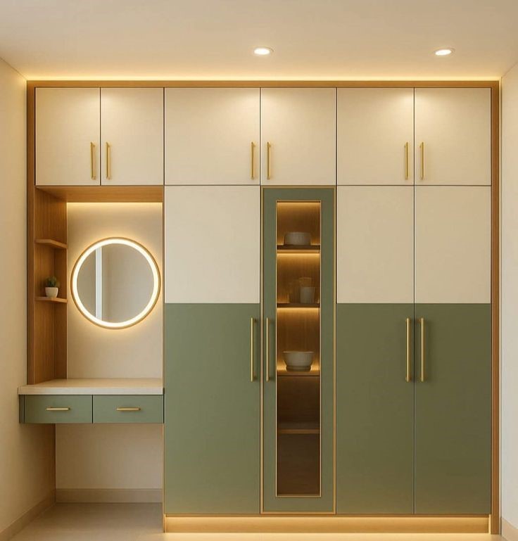 Siva Construction Wooden Wardrobe Design